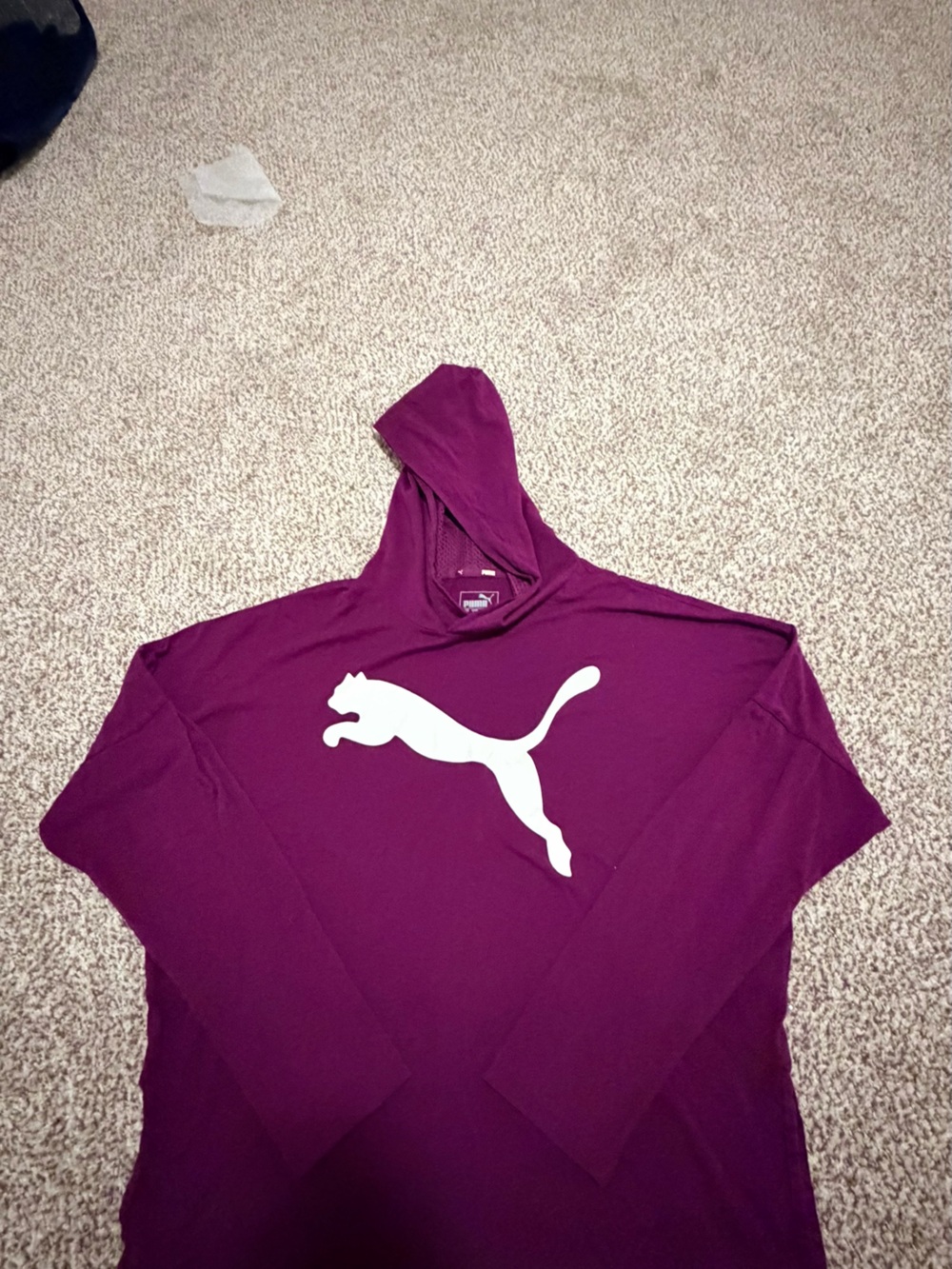 Puma Women's Cowl Neck Sweater in Plum